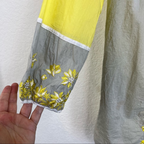 KAS New York Embroidered Beaded Pocket Tunic - Picture 6 of 10